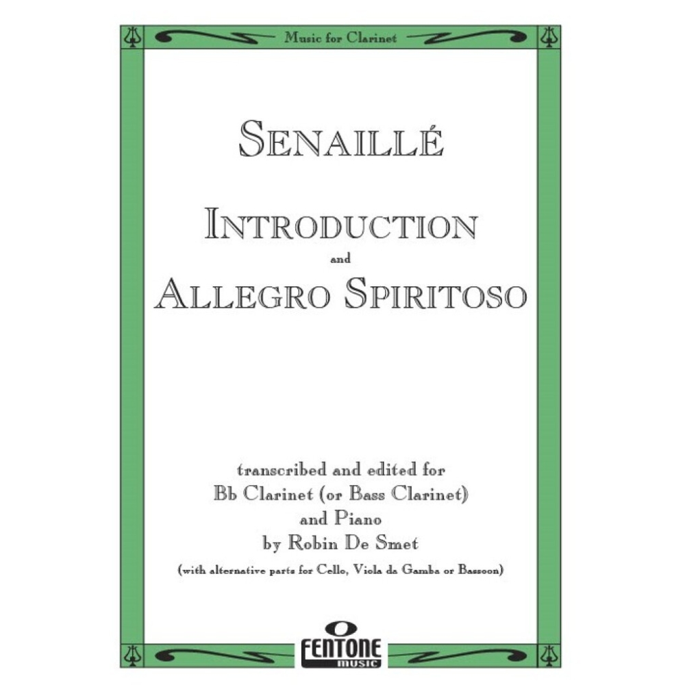Senaille Introduction and Allegro Spiritoso