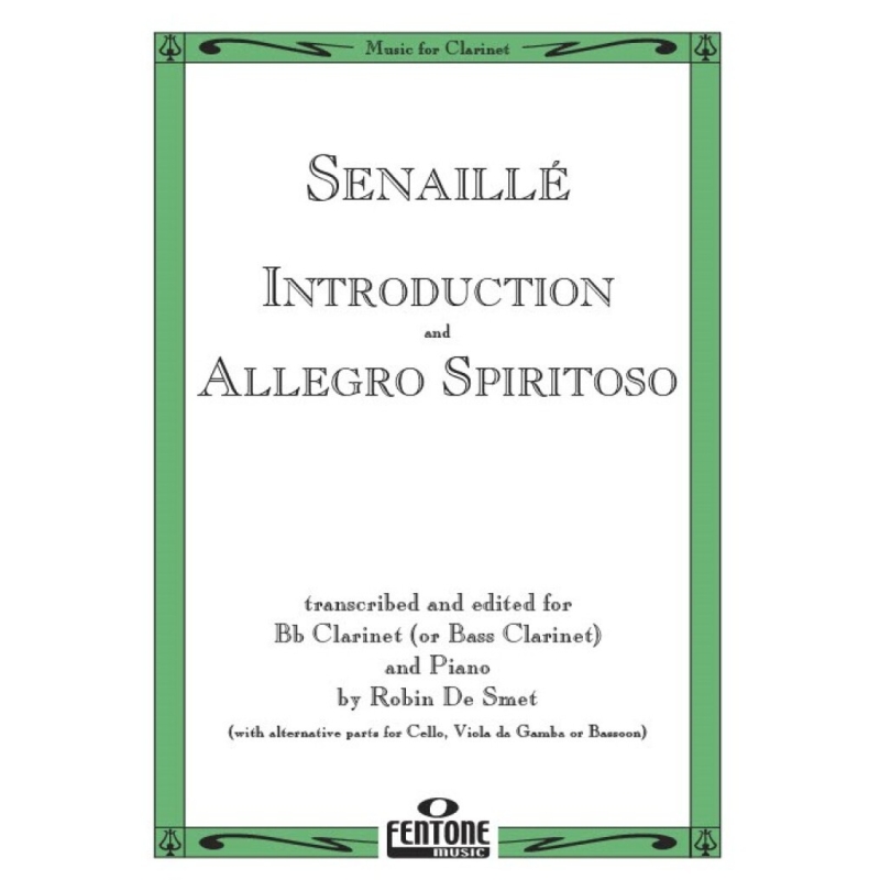 Senaillé, Jean-Baptiste - Introduction and Allegro Spiritoso