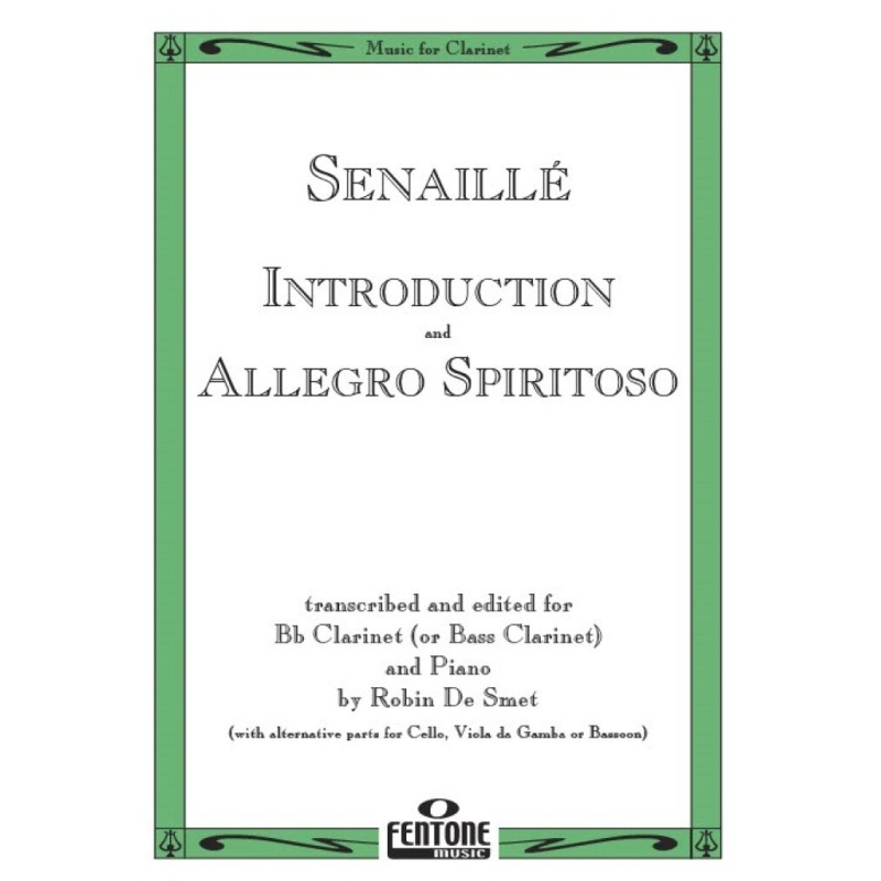 Senaille Introduction and Allegro Spiritoso