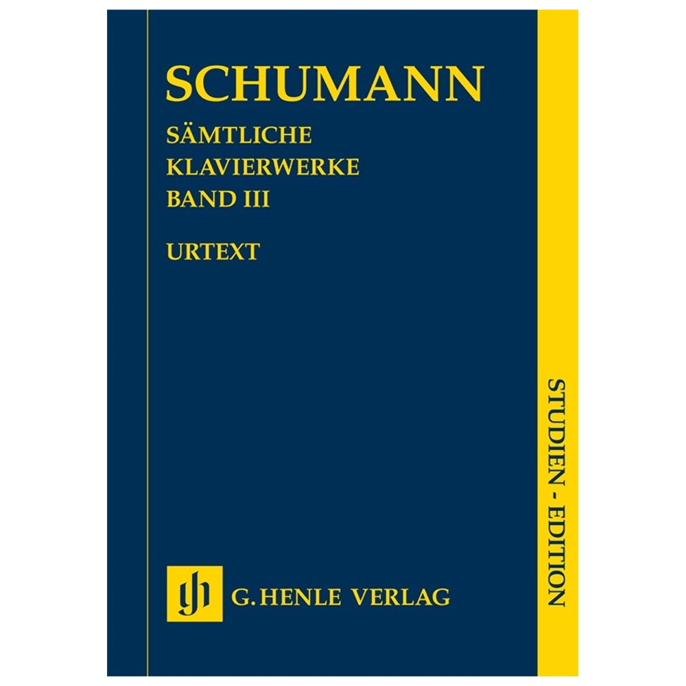 Schumann, Robert - Complete Piano Works Volume III 