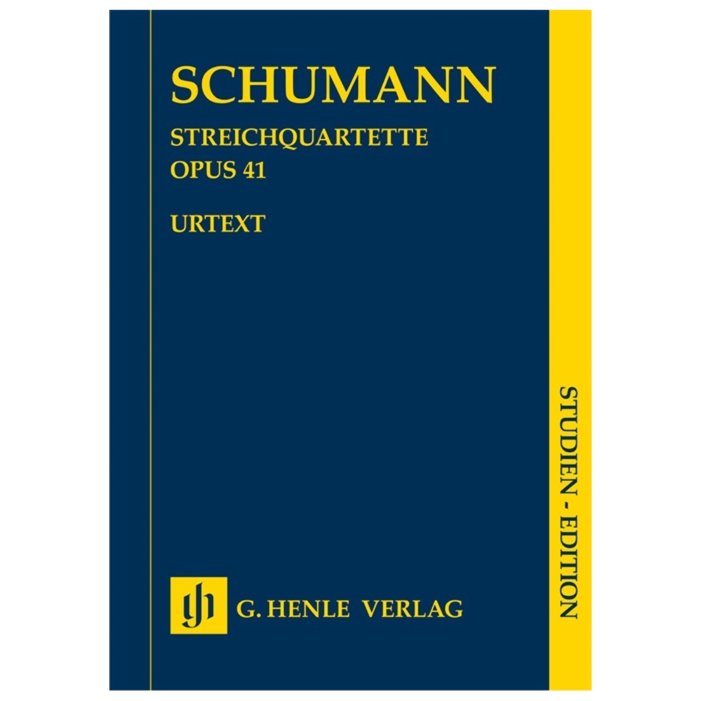 Schumann, Robert - String Quartets op. 41 