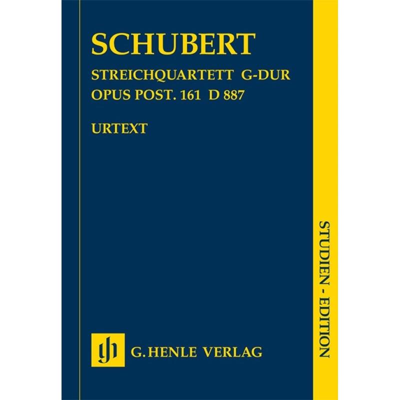 Schubert, Franz - String Quartet G major op. post D887 