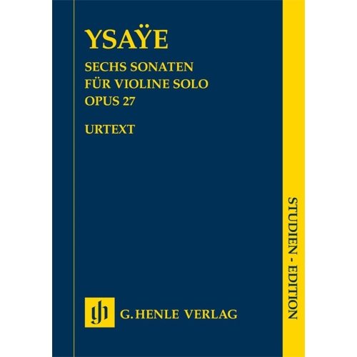 Ysaÿe, Eugène - Six Sonatas...