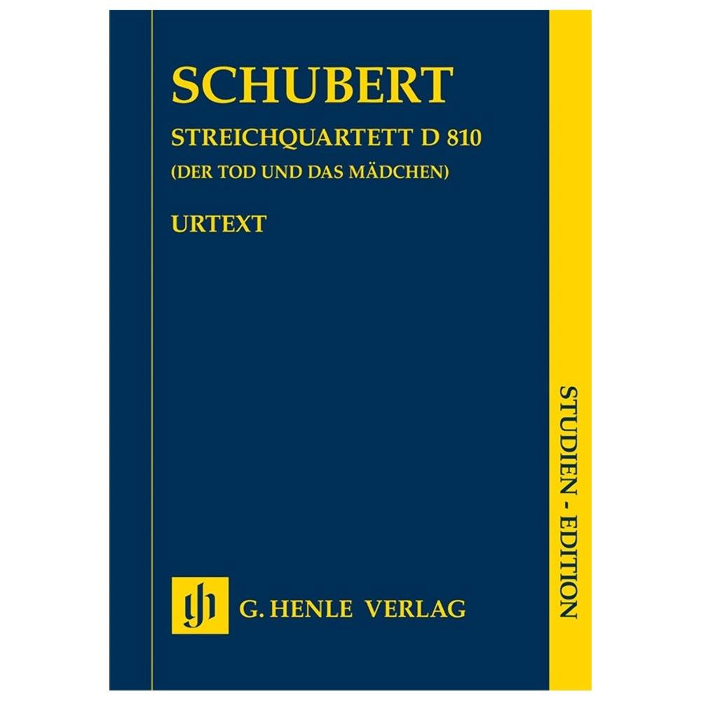 Schubert, Franz - String Quartet "The Death and the Maiden" d minor D 810 