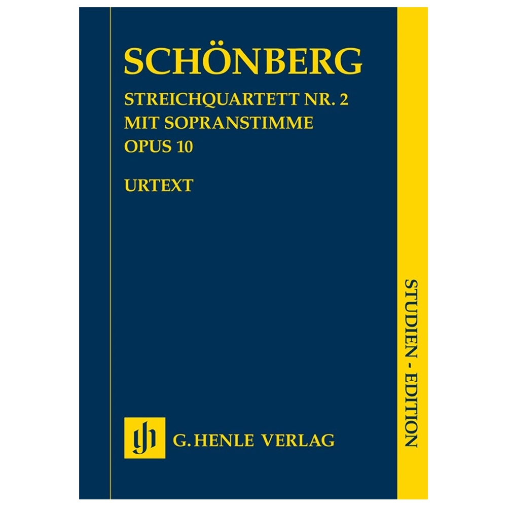 Schoenberg, Arnold - Streichquartett Nr. 2 op. 10 op. 10 