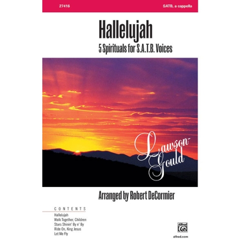 Hallelujah SATB Bk/CD