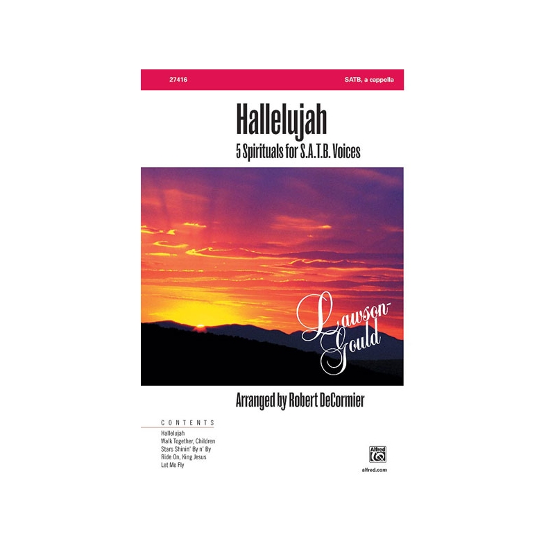 Hallelujah SATB Bk/CD