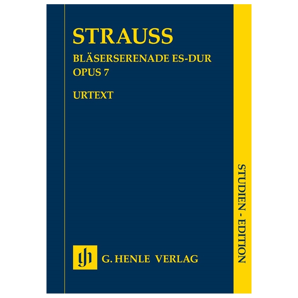 Strauss, Richard - Wind Serenade in E flat major op.7 op. 7 