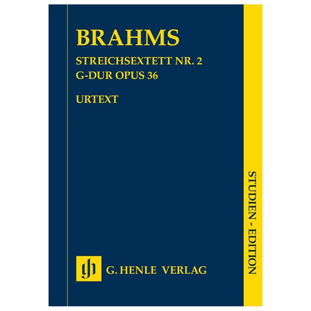 Brahms, Johannes - String Sextet no. 2 in G major op. 36