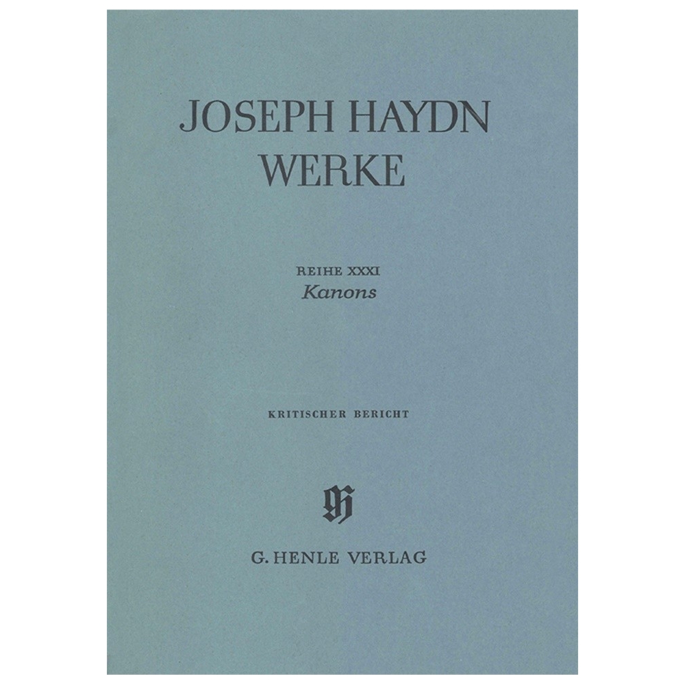 Haydn, Franz Joseph - Canons 