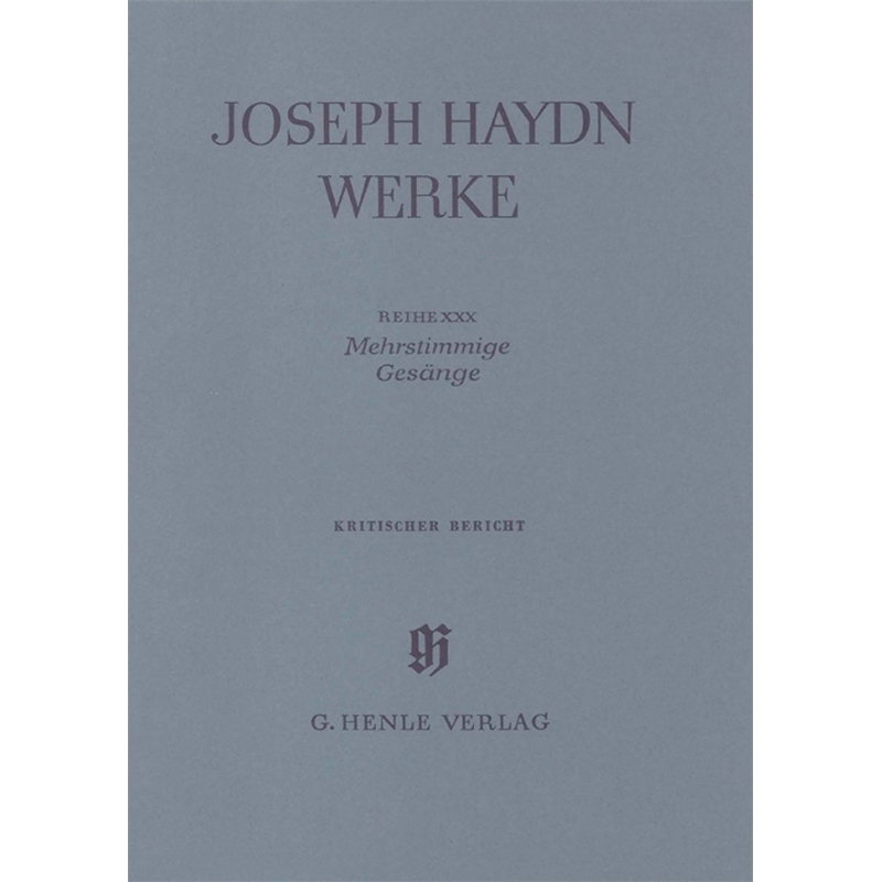 Haydn, Franz Joseph - Songs for several voices