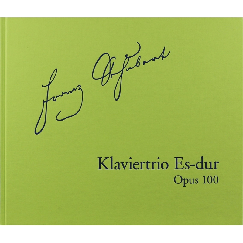 Schubert, Franz - Piano Trio op. 100, D 929 