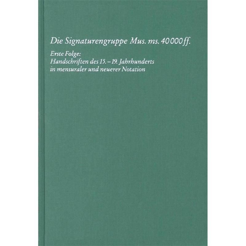 Die Signaturengruppe 