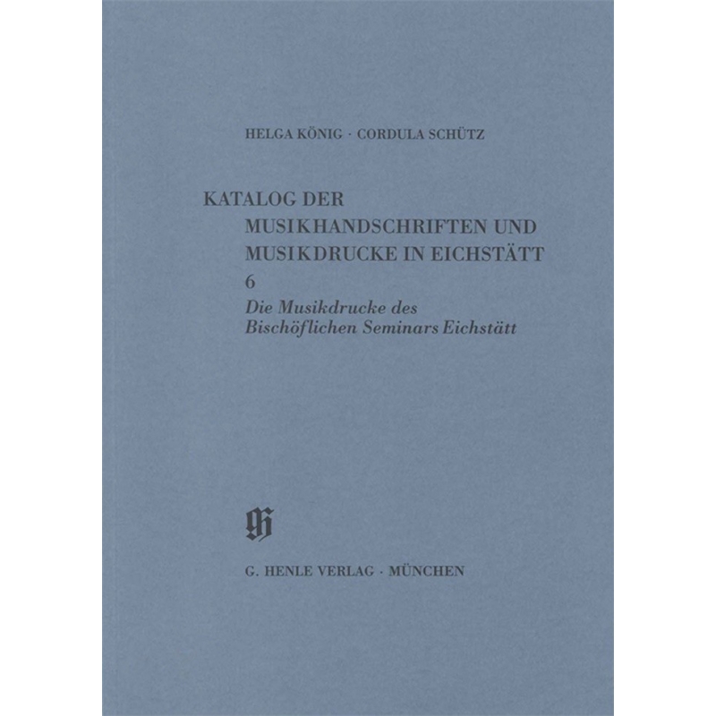 Bischöfliches Seminar, Musikdrucke 