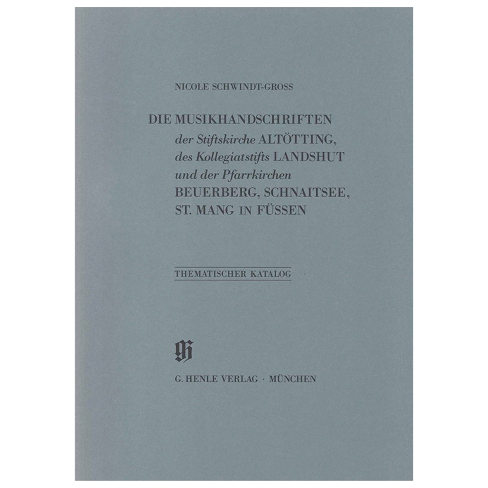 Kataloge Bayerischer Musiksammlungen 18 