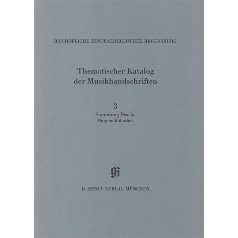 KBM 14/3 Bischöfliche Zentralbibliothek Regensburg 