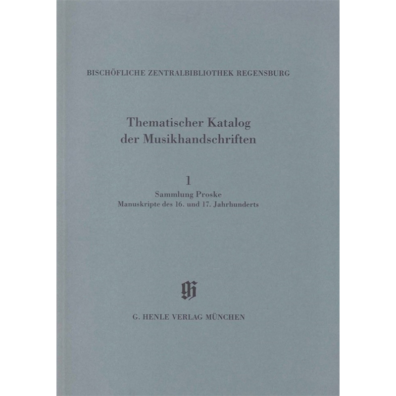 KBM 14/1 Bischöfliche Zentralbibliothek Regensburg 