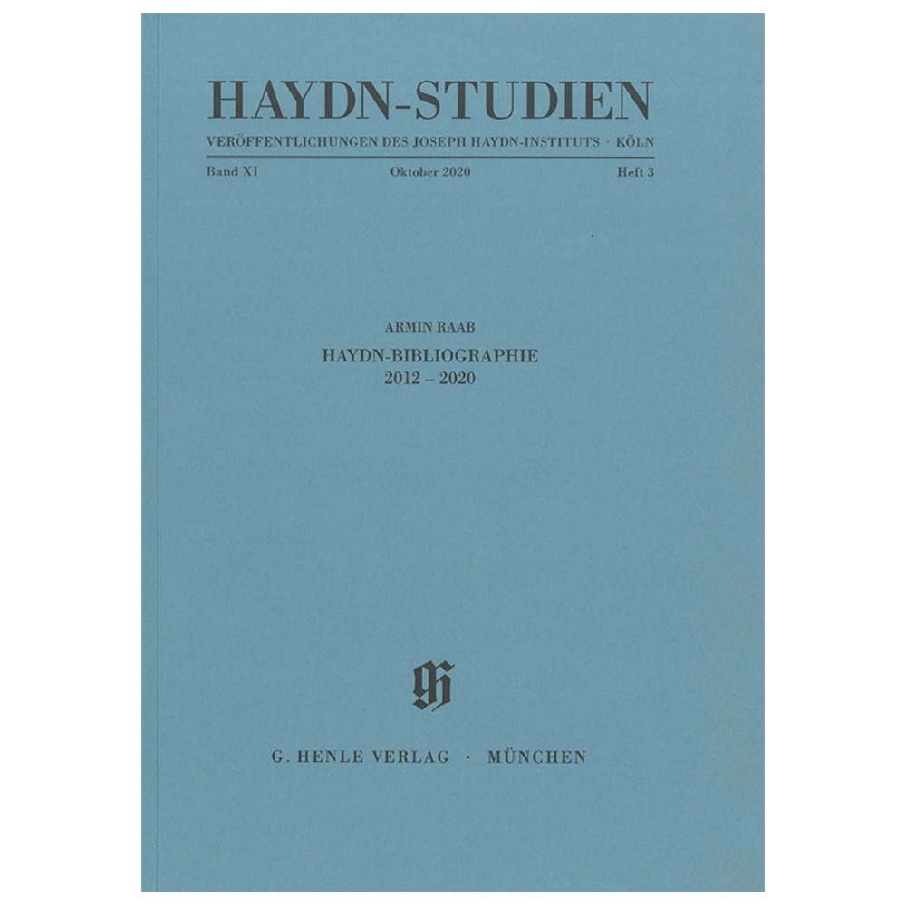 Haydn Studien Band 11 Heft 3 