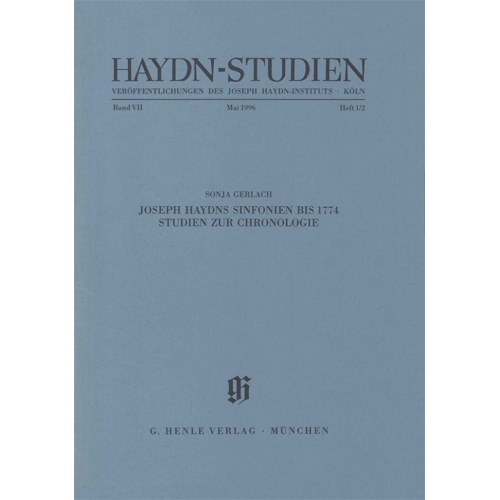 Haydn-Studien Band VII/Heft...