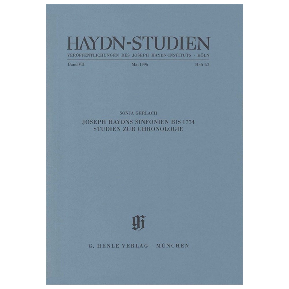 Haydn-Studien Band VII/Heft 1/2