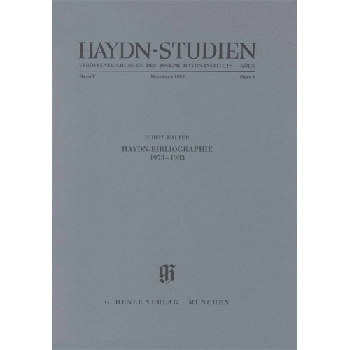 Haydn-Studien Band V/Heft 4