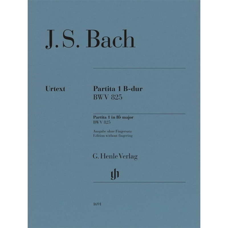Bach, J.S - Partita Nr. 1 B-dur BWV 825