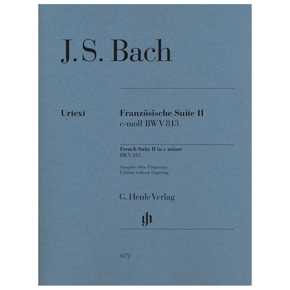 Bach, J.S - French Suite II BWV 813 