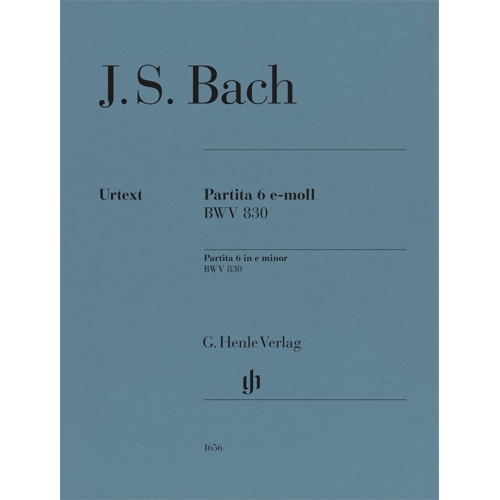 Bach, J.S - Partita 6 in e...