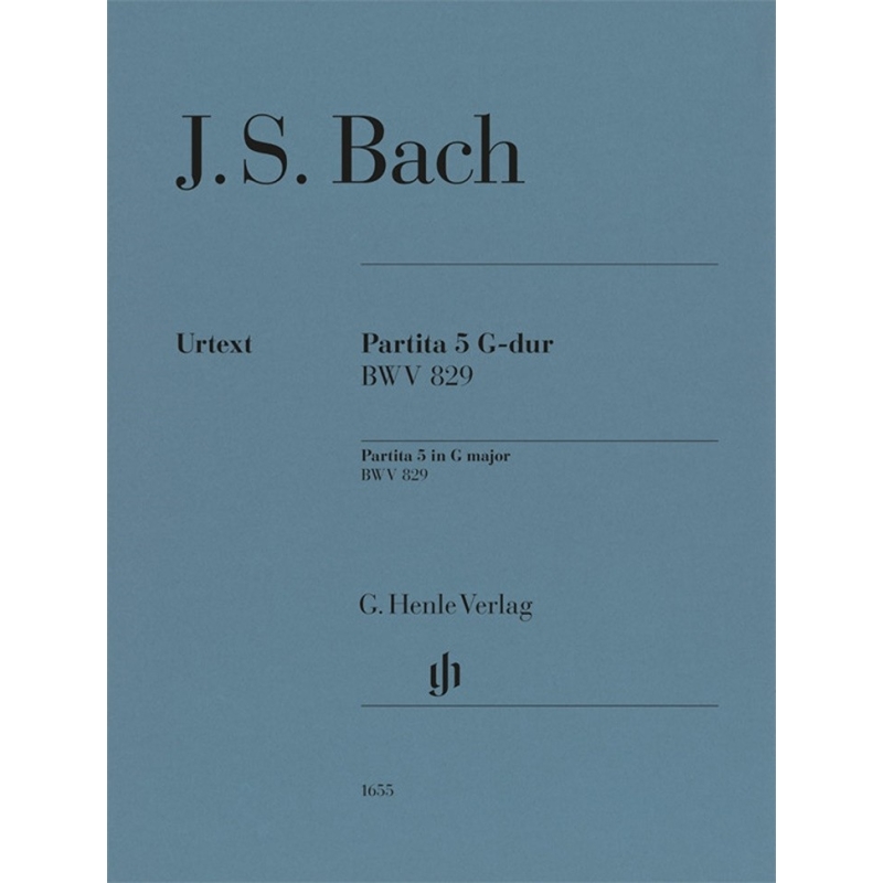 Bach, J.S - Partita 5 in G major BWV 829