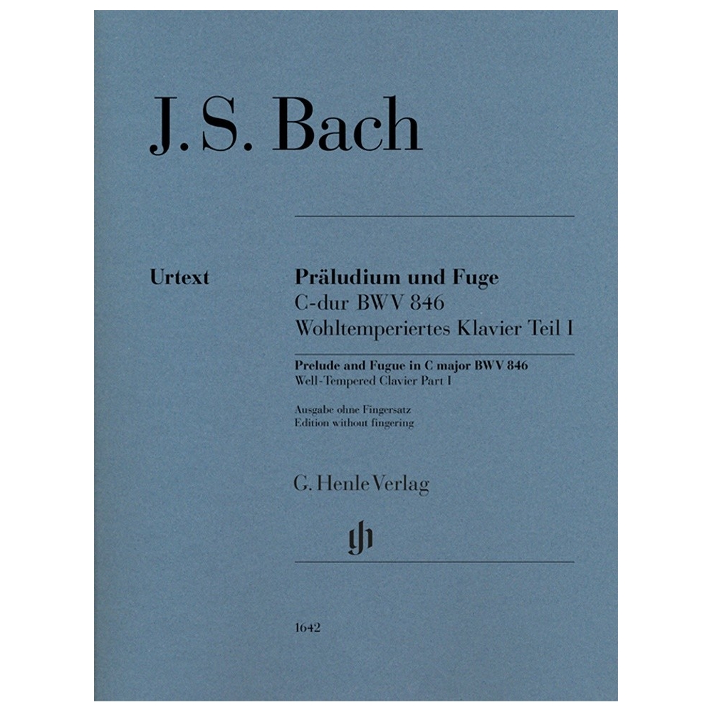 Bach, J.S - Prelude and Fugue BWV 846 