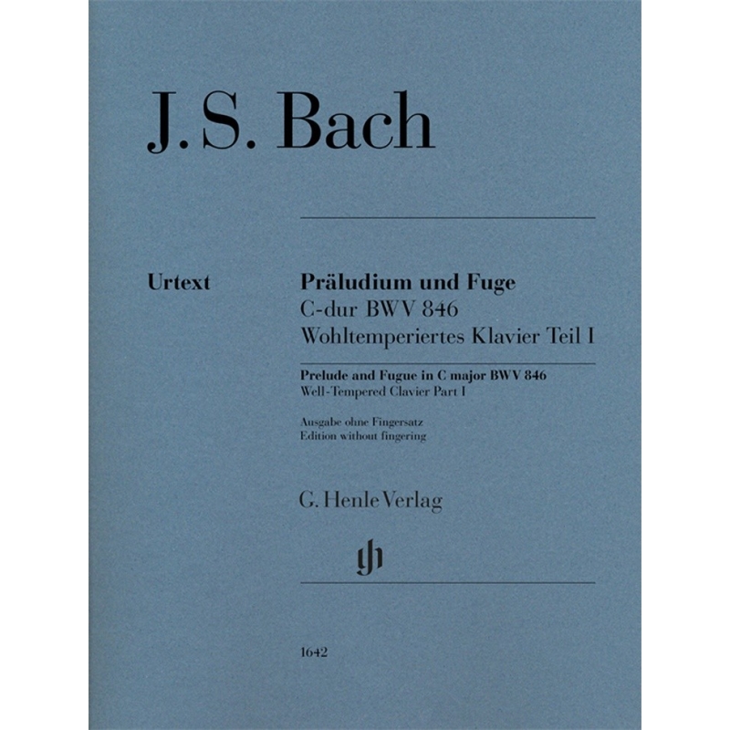 Bach, J.S - Prelude and Fugue BWV 846