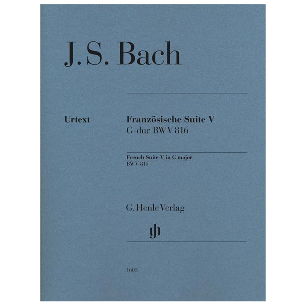Bach, J.S - French Suite V BWV 816 