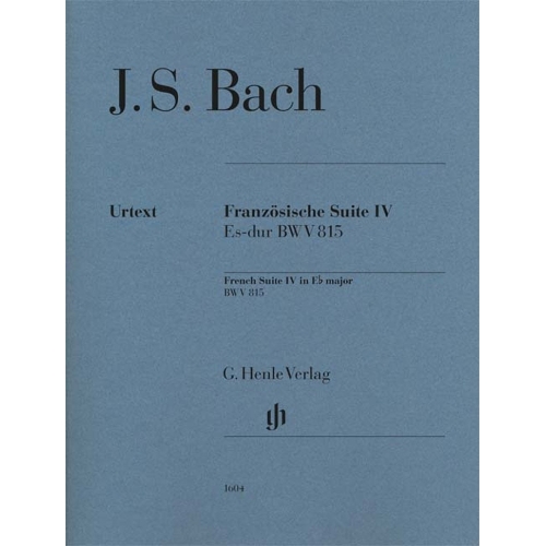 Bach, J.S - French Suite IV...