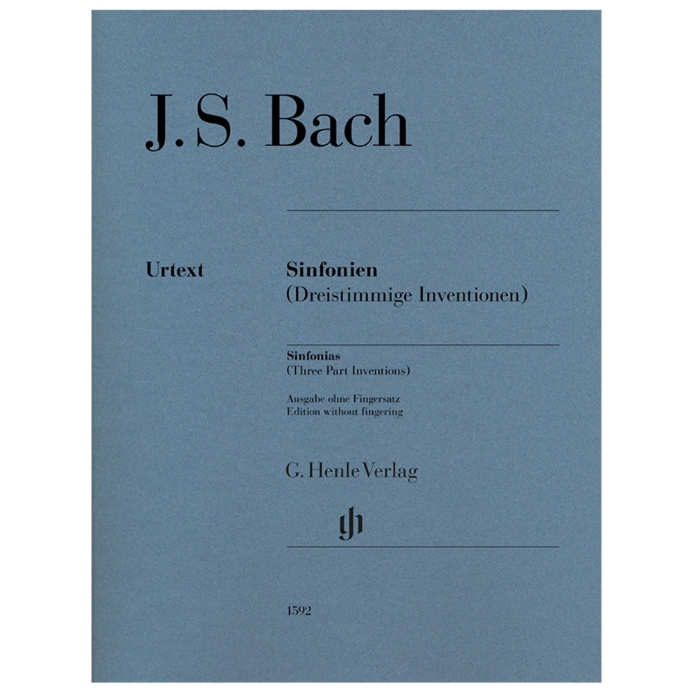 Bach, J.S - Sinfonias (Three Part Inventions) 