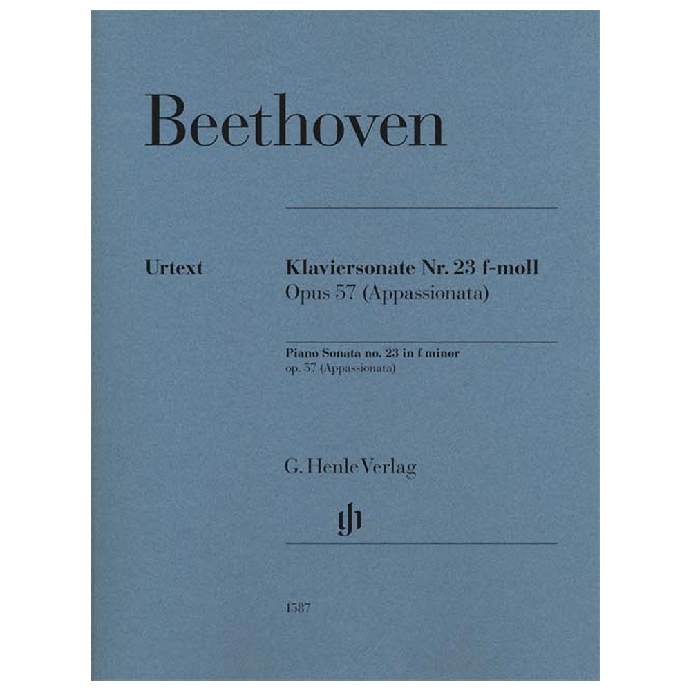 Beethoven, L.v - Piano Sonata no. 23 f minor op. 57