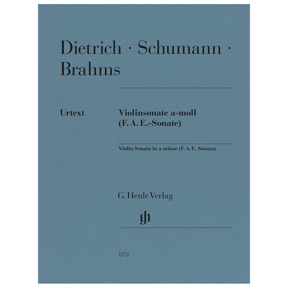Violin Sonata a minor (F. A. E. Sonata) 