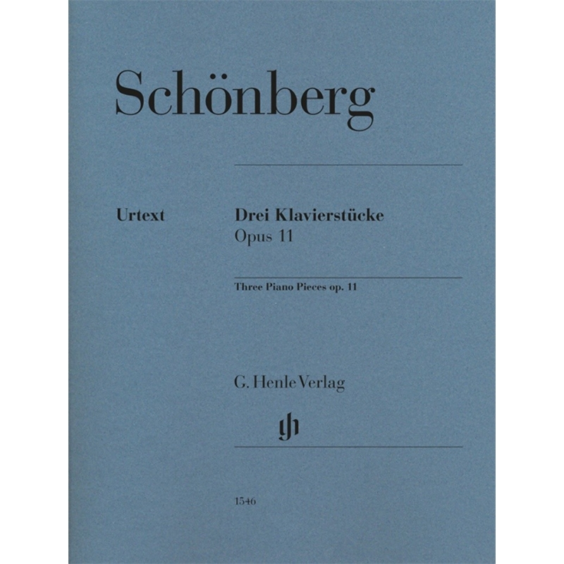 Schoenberg, Arnold - 3 Klavierstücke op. 11 op. 11 
