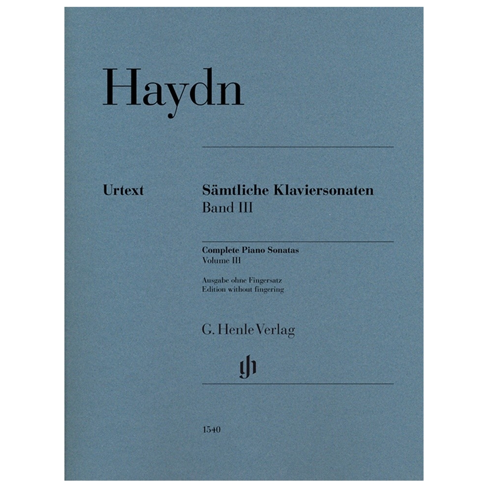 Haydn, Joseph - Complete Piano Sonatas 3 Vol. 3