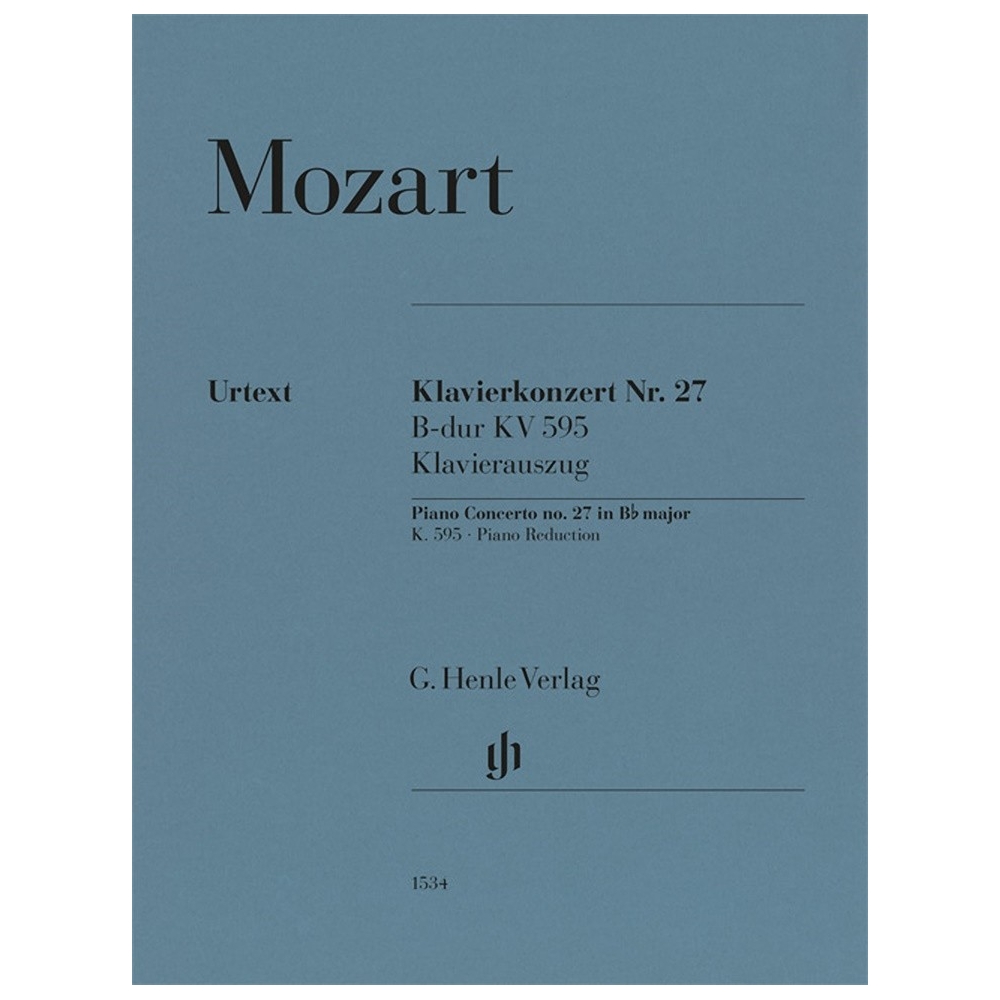 Mozart, W.A - Piano Concerto no. 27 B flat major K. 595