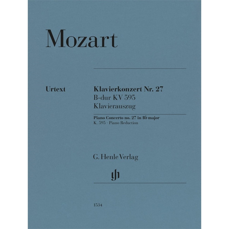 Mozart, W.A - Piano Concerto no. 27 B flat major K. 595
