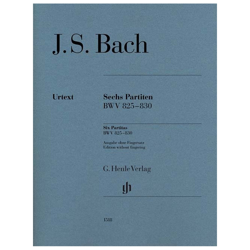 Bach, J.S - Six Partitas BWV 825-830 BWV 825-830 