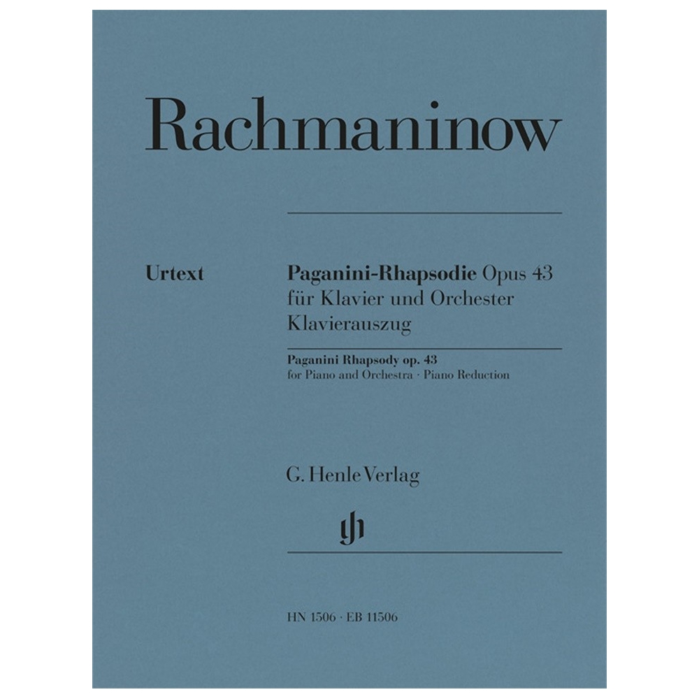 Rachmaninoff, Sergei Wassiljewitsch - Paganini Rhapsody op. 43 