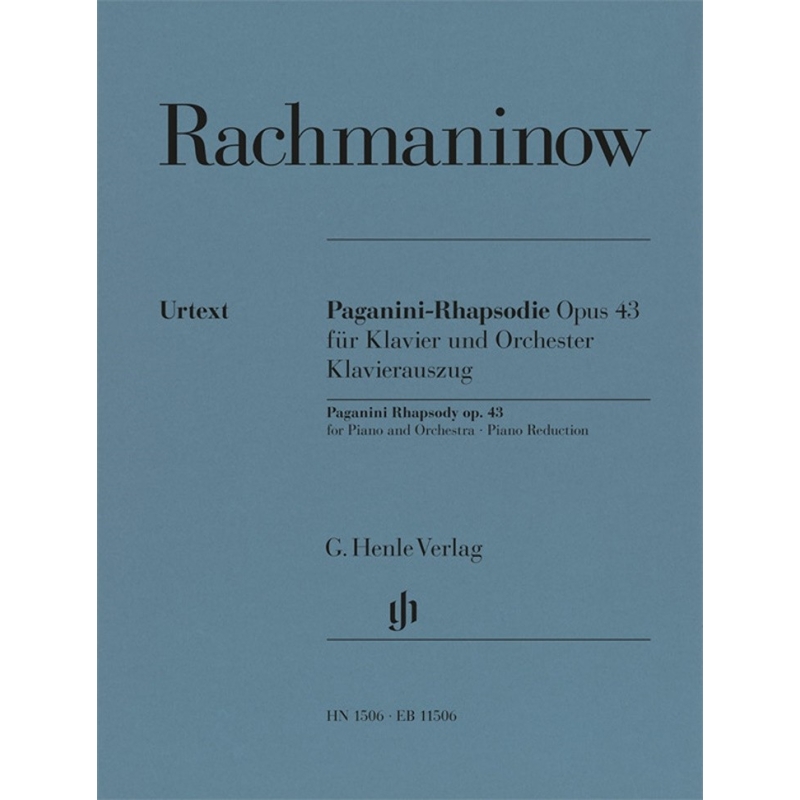 Rachmaninoff, Sergei Wassiljewitsch - Paganini Rhapsody op. 43 