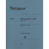Strauss, Richard - Piano Quartet c minor op. 13 