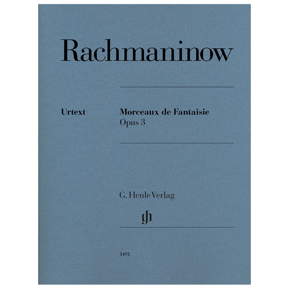 Rachmaninoff, Sergej - Morceaux de fantaisie op. 3