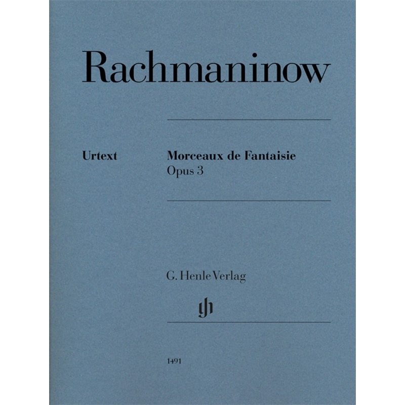 Rachmaninoff, Sergei Wassiljewitsch - Morceaux de fantaisie op. 3 