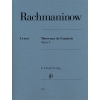 Rachmaninoff, Sergei Wassiljewitsch - Morceaux de fantaisie op. 3 