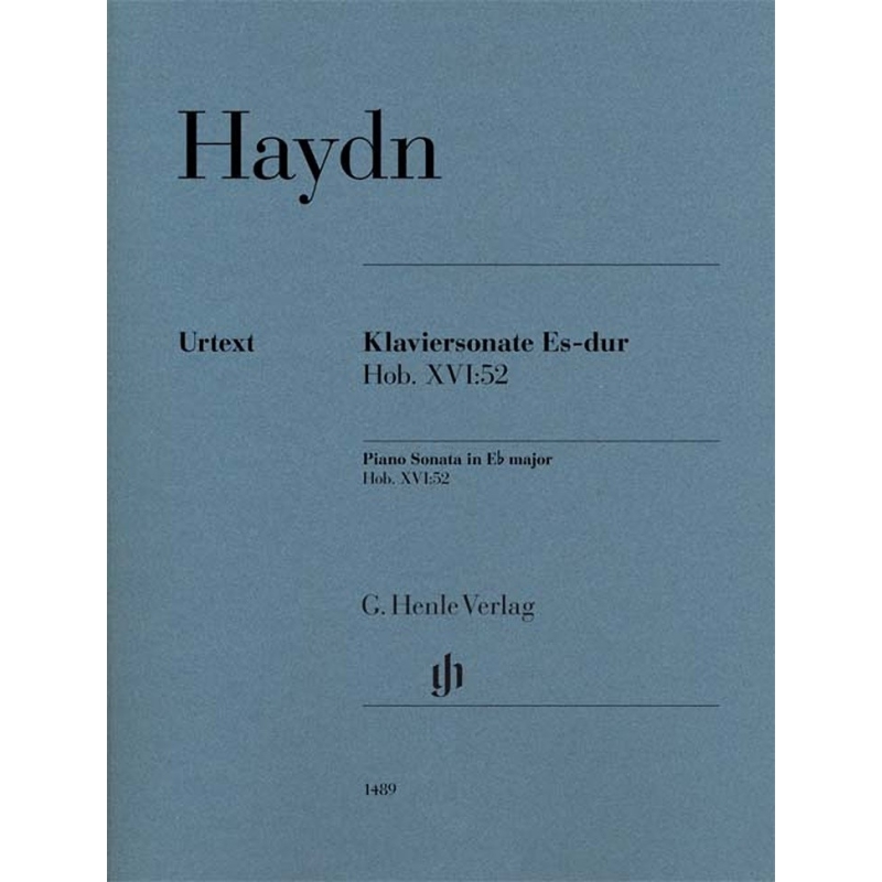 Haydn, Joseph - Piano Sonata E flat major Hob. XVI:52 