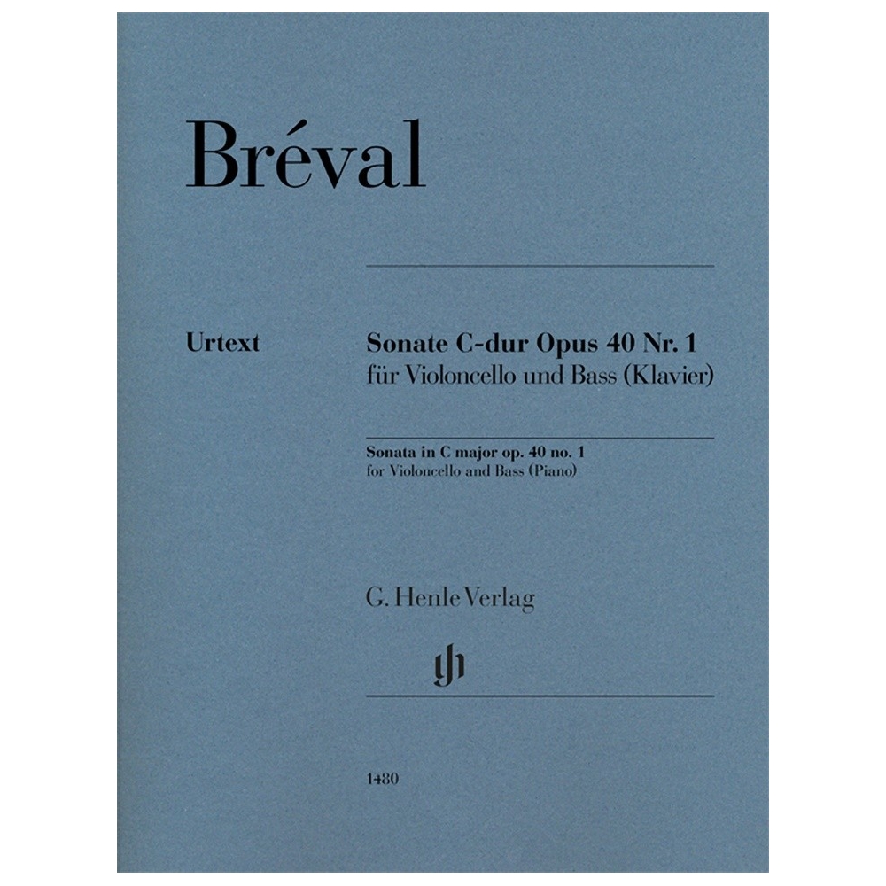 Bréval, Jean Baptiste - Sonata C major op. 40 no. 1 op. 40/1 