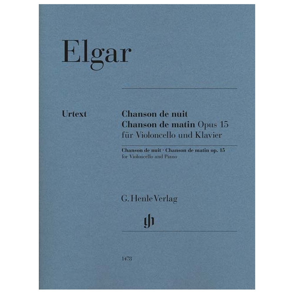 Elgar, Edward - Chanson de nuit, Chanson de matin op. 15 